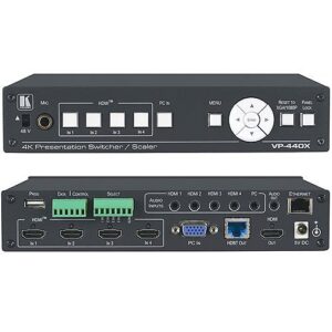 Kramer 87-00002090 VP-440X 18G 4K Presentation Switcher/Scaler with HDBaseT a