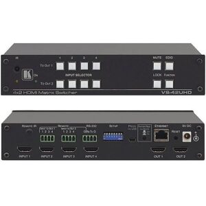 Kramer 20-801220190 VS-42UHD 4x2 UHD HDMI Matrix Switcher