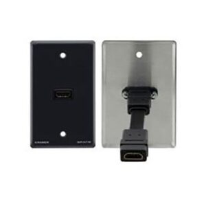 HDMI Passive Wall PlateFront Panel Connection - 1 HDMI (F). Rear Panel Connection - 1 HDMI (F) on a flat- flexible cable