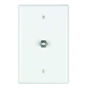 DataComm 30-2025 Single Coaxial Wall Plate,