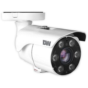 Digital Watchdog DWC-MB45IALPRTW MEGApix 5MP License Plate Recognition IR Bullet IP Camera, 6-50mm Varifocal Lens, White, (Replaces DWC-MB45IALPRT)