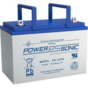 Power Sonic PS-12750 12V 75Ah Rechargeable SLA Battery