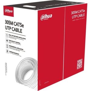 Dahua DH-PFM920I-5EU-U CAT5e UTP Cable, 1000' (305m), White