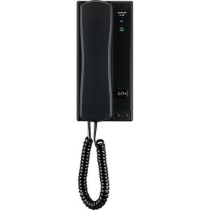 Aiphone IX-RS-B IP Audio Room Sub Station, SIP Compatible, with Privacy Handset, Black