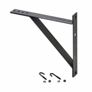 Eaton SB21318KFB 18" Triangular Runway Wall Support Kit, Black