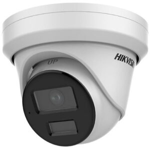 Hikvision DS-2CD3366G2-ISU 2.8MM AcuSense Series 6MP AcuSense Turret IP Camera, 2.8mm Fixed Lens