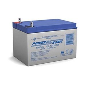 Power Sonic PS-12120NB PS Series 12V, 12Ah General Purpose Rechargeable SLA Battery, NB Terminals