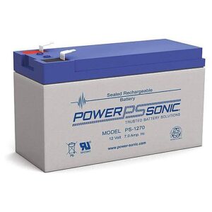 Power Sonic PS-1270F2 PS Series 12V, 7Ah General Purpose Rechargeable SLA Battery