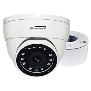 Speco VLDT4W 2MP HD-TVI Outdoor IR Turret Camera, 3.6mm Lens, White