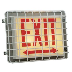 STI 9640 Exit Sign Damage Stopper, White