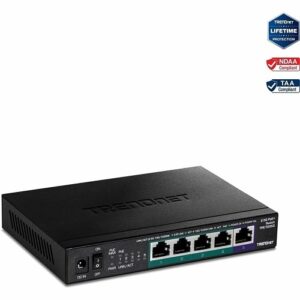 TRENDnet TPE-TG350 5-Port Unmanaged 2.5G PoE+ Switch