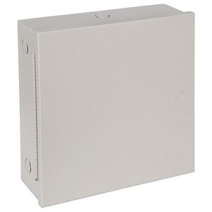 STI EM121204 Metal Protective Cabinet 12" x 12" x 4" D, Beige