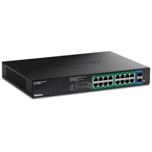 TRENDnet TPE-TG182ES 18-Port Gigabit EdgeSmart PoE+ Switch