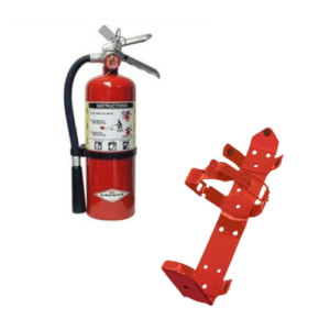 Amerex B500 5lb ABC Dry Chemical Fire Extinguisher with 861H Vehicle/Marine Bracket