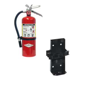 Amerex B402 5lb. ABC Dry Chemical Fire Extinguisher with 807 Heavy Duty Wall Bracket