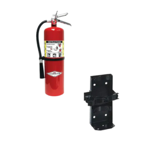 Amerex B456 10lb ABC Dry Chemical Fire Extingusher W/Heavy Duty Vehicle Bracket (1)